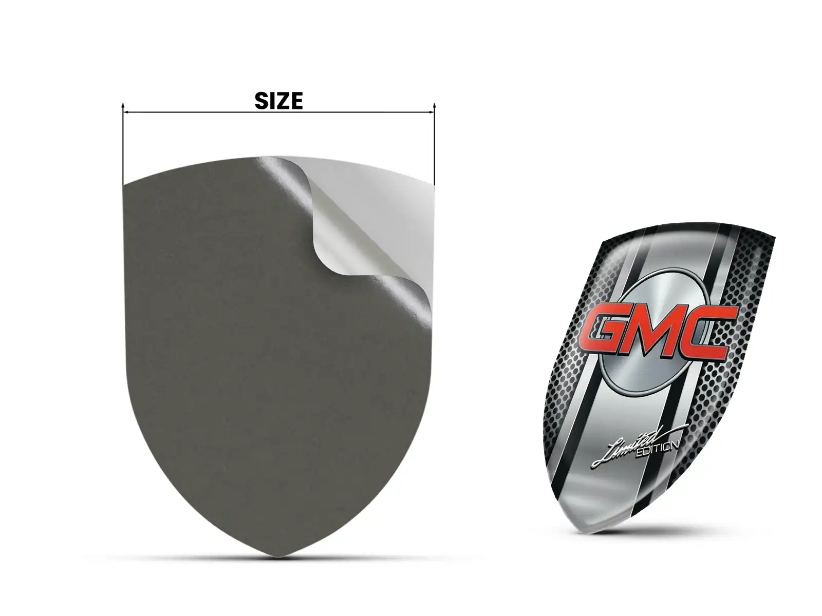 GMC Windschutzaufkleber Robust Universal Hochwertig